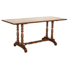 Antique Spanish Colonial Dining Table Writing Desk