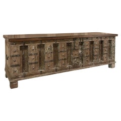Antique English Colonial Trunk ~ Coffee Table