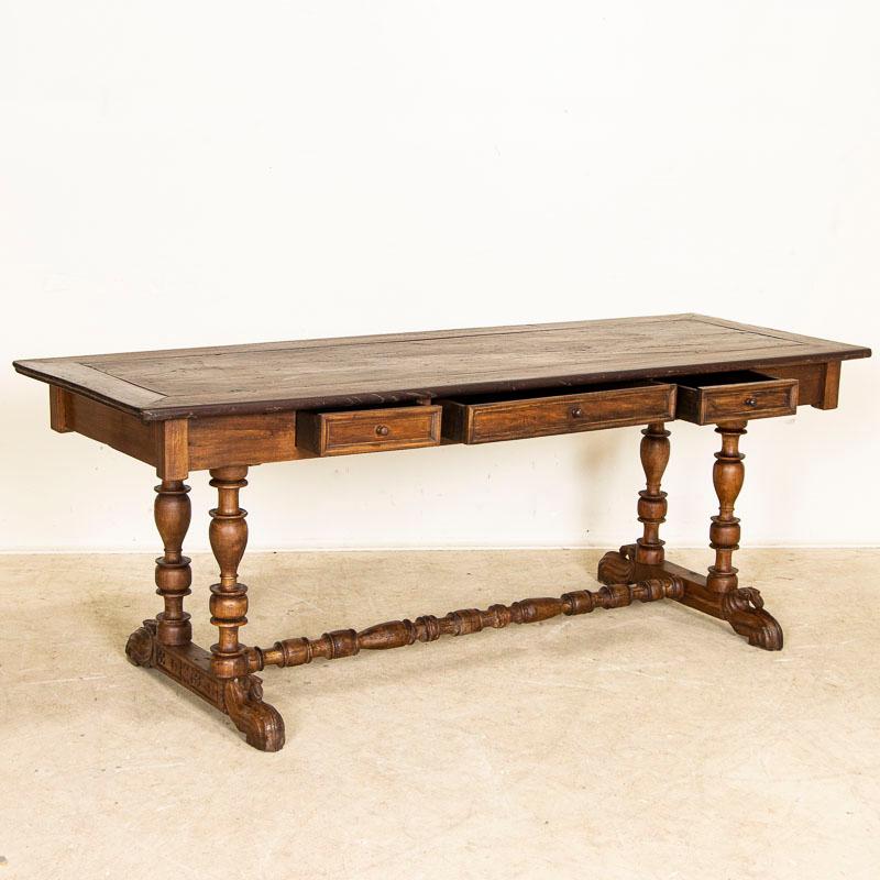 Philippine Antique Spanish Colonial Writing Desk Console Table