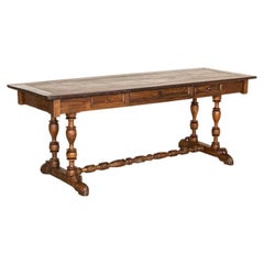 Antique Spanish Colonial Writing Desk Console Table