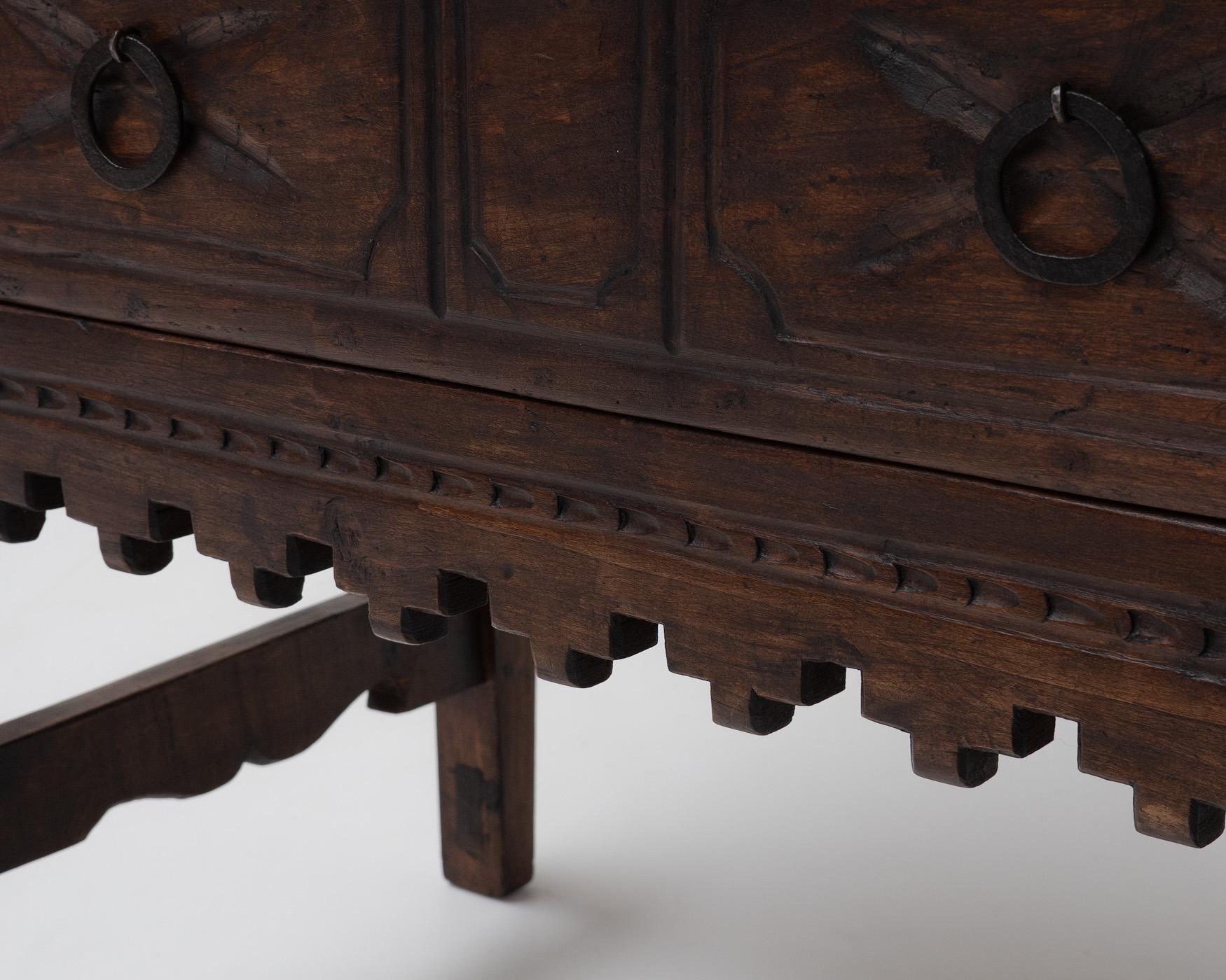 Espagnol Ancienne table console espagnole, 19ème siècle en vente