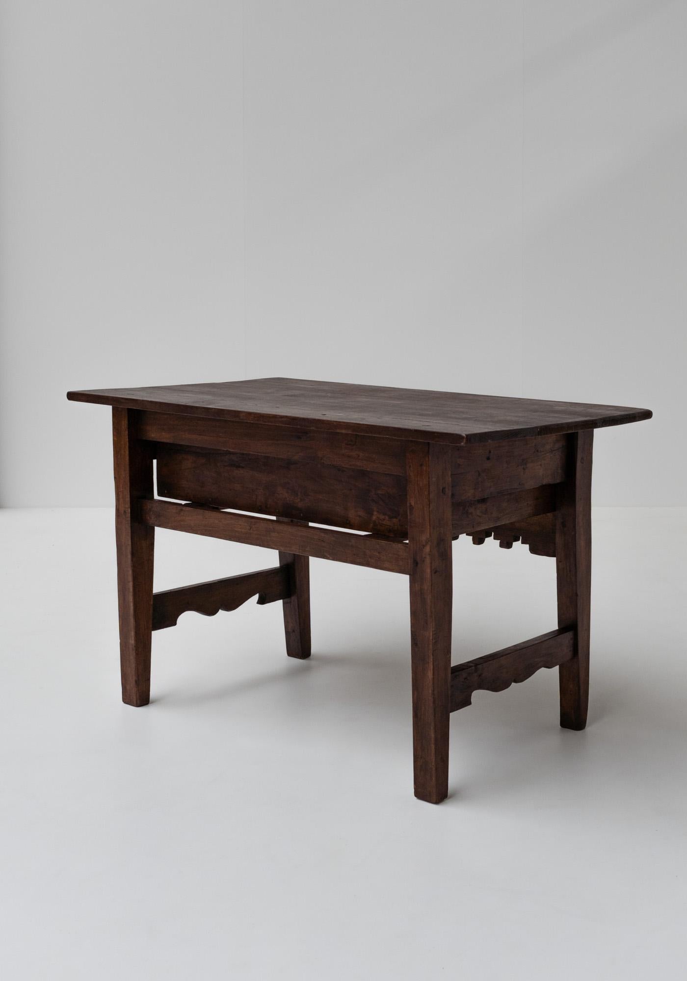 Ancienne table console espagnole, 19ème siècle en vente 1