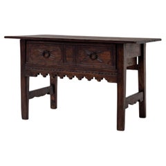 Antique Spanish Console Table, 19th Century