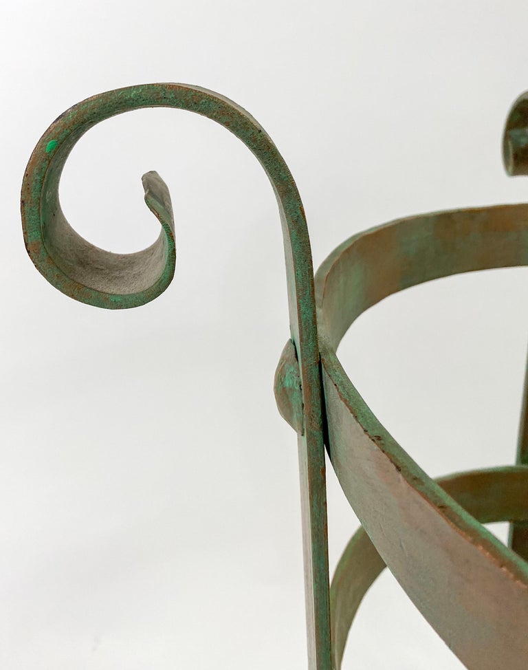 Antique Spanish Copper Log Wood Burner Fire Pit or Planter at 1stDibs