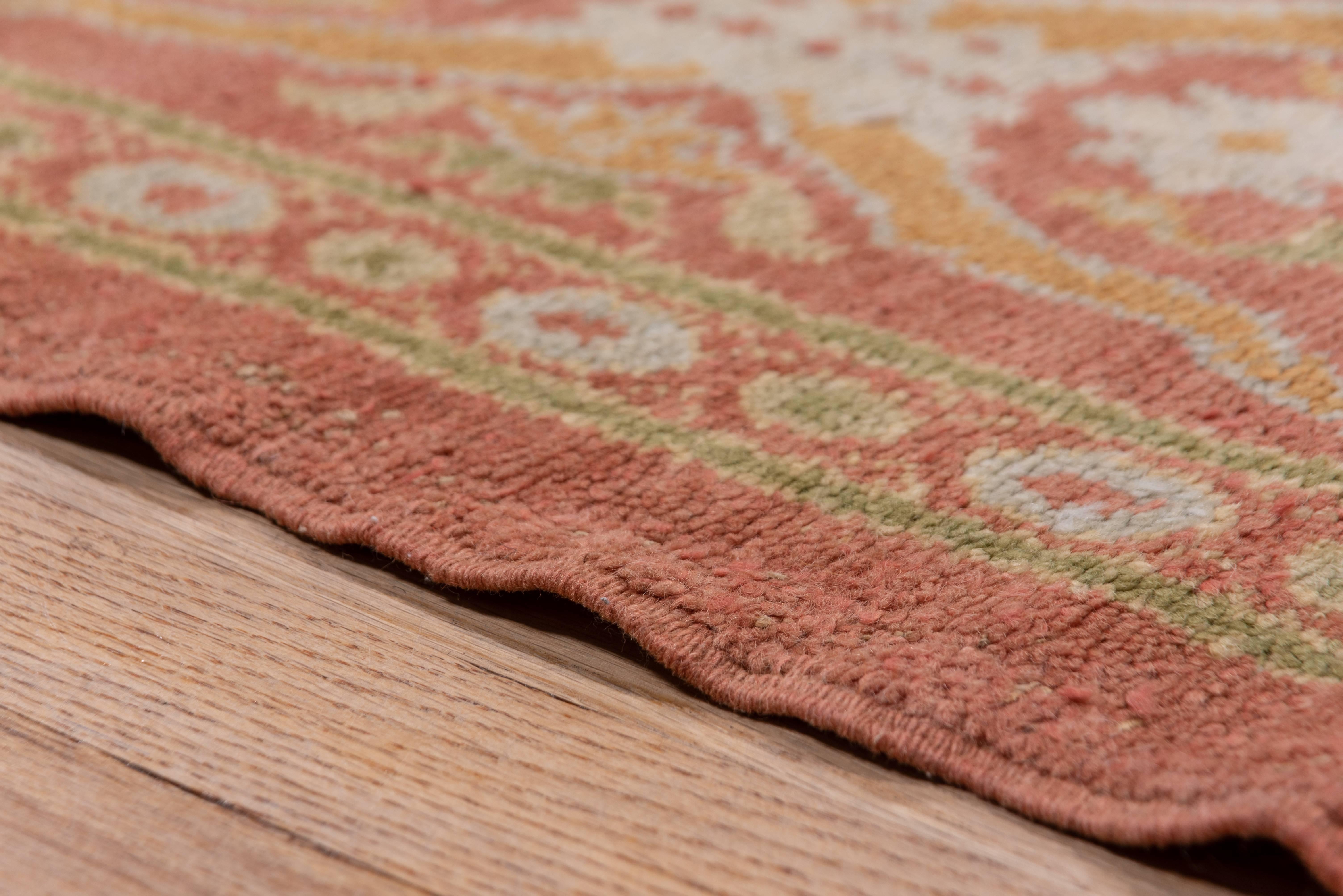 Antique Spanish Cuenca Carpet For Sale 5