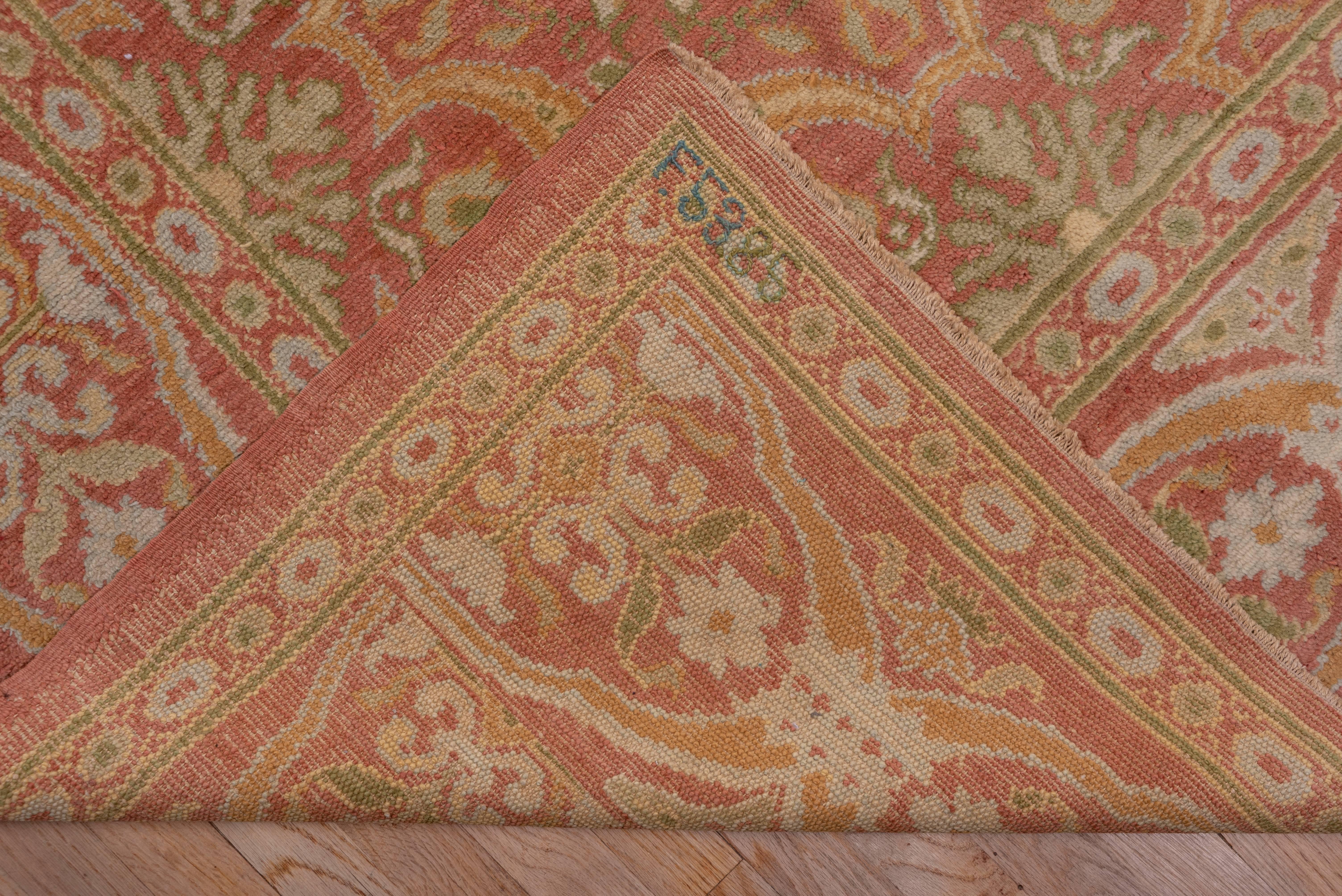 Early 20th Century Antique Spanish Cuenca Carpet For Sale