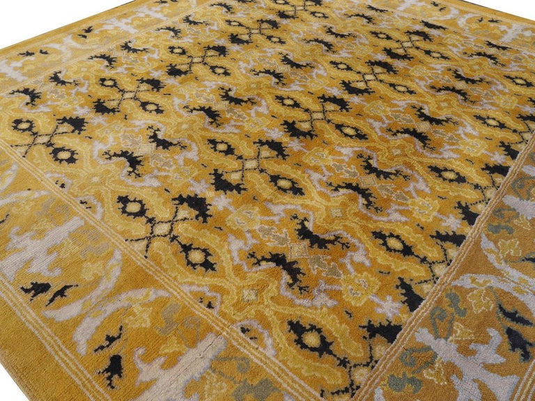 Antique Spanish Cuenca Rug For Sale At 1stdibs