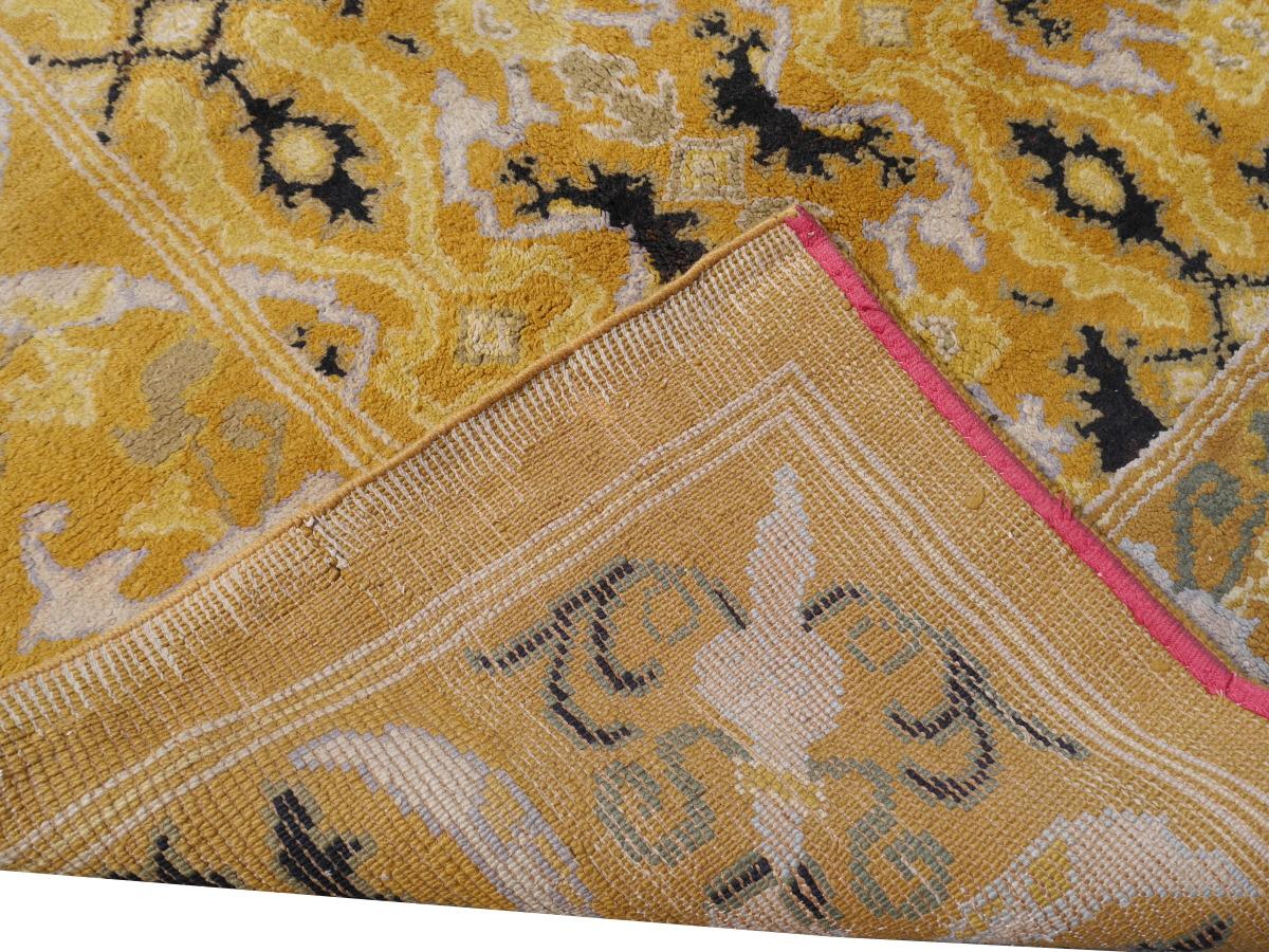 Early 20th Century Antique Spanish Cuenca Rug For Sale