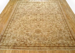 Antique Spanish Decorative Oriental Savonnerie Rug in Room Size