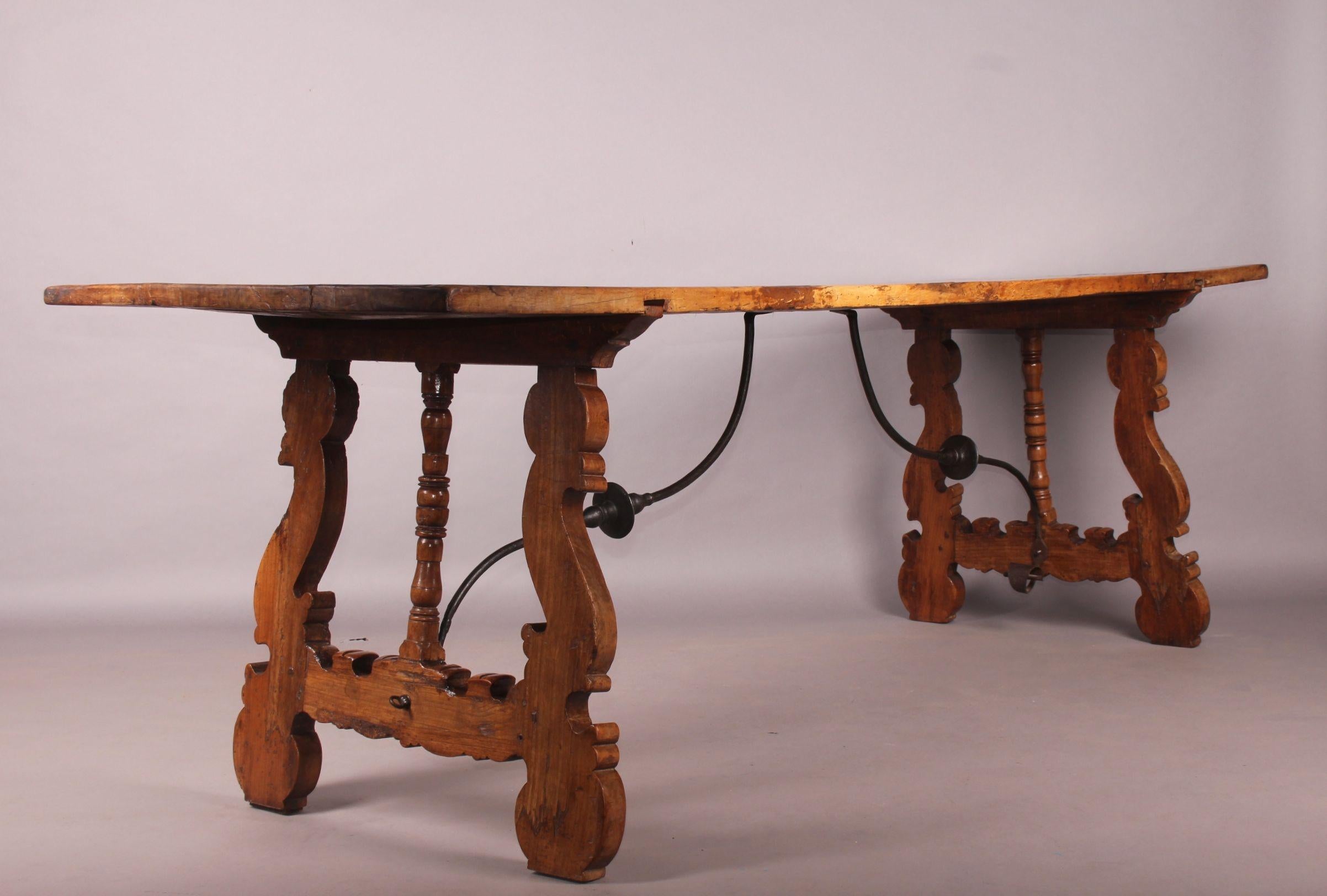 Antique Spanish Dinning Table For Sale 1