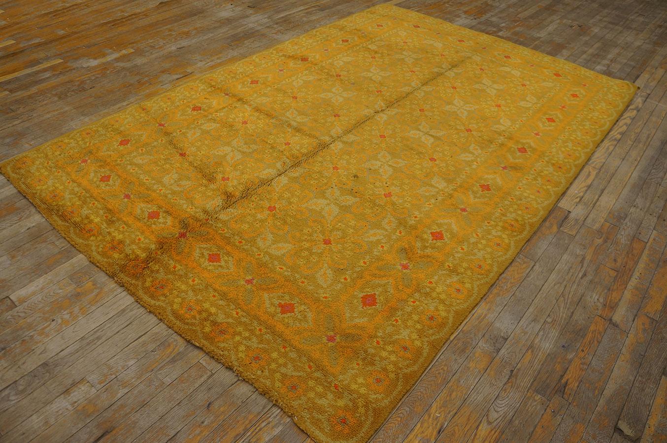 Hand-Knotted Mid 20th Century Spanish Carpet ( 5'7'' x 8'7'' - 170 x 262 ) For Sale