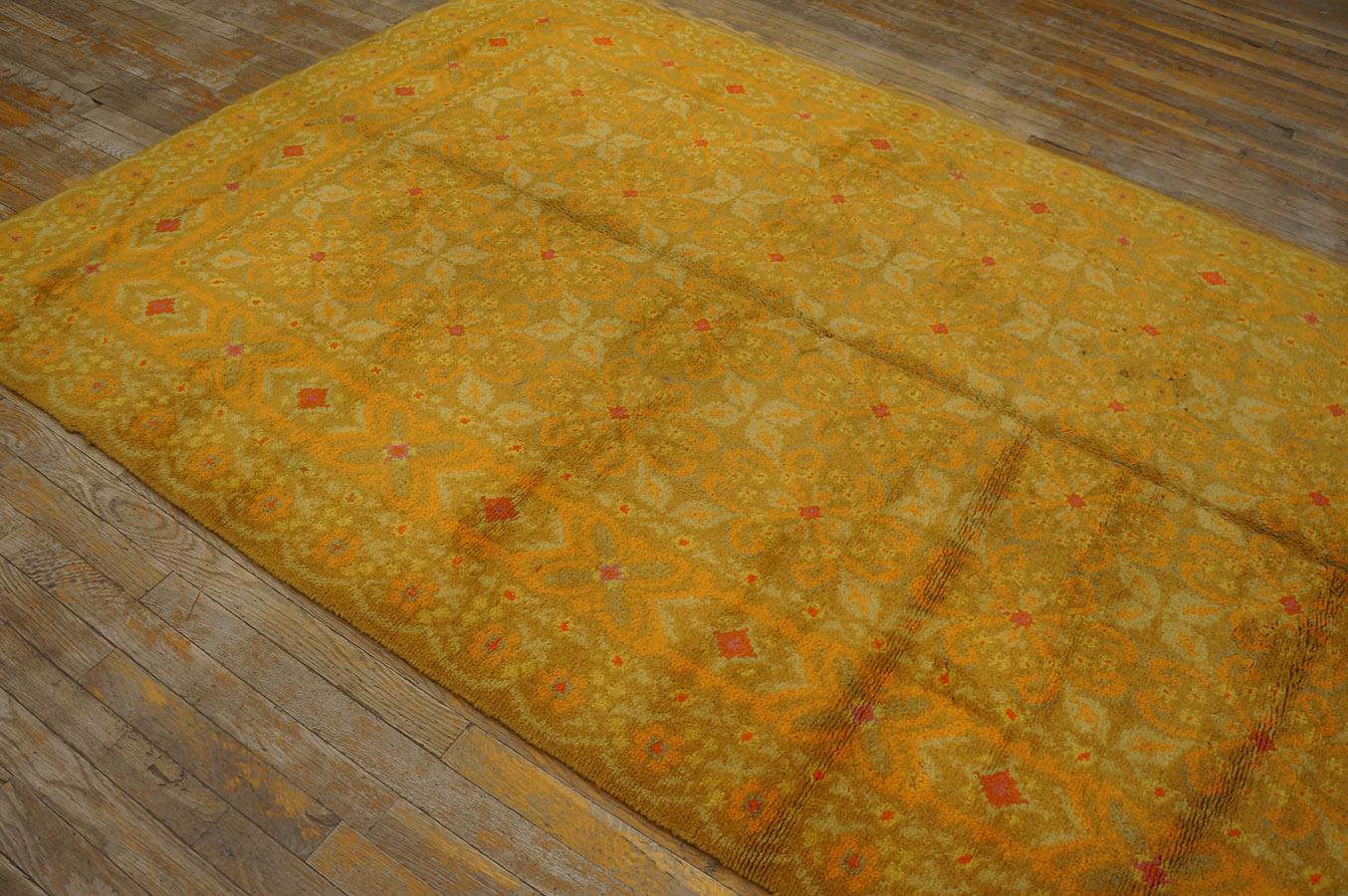 Wool Mid 20th Century Spanish Carpet ( 5'7'' x 8'7'' - 170 x 262 ) For Sale
