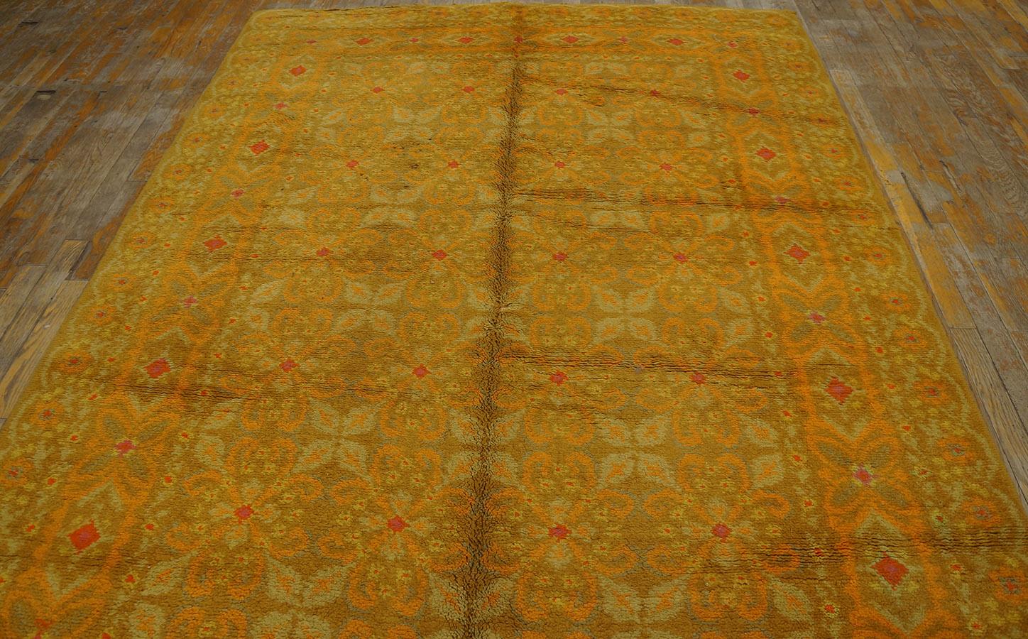 Mid 20th Century Spanish Carpet ( 5'7'' x 8'7'' - 170 x 262 ) For Sale 3