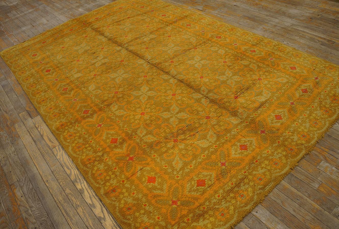 Mid 20th Century Spanish Carpet ( 5'7'' x 8'7'' - 170 x 262 ) For Sale 4