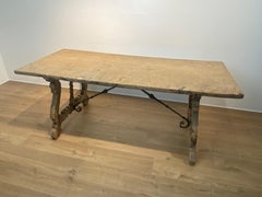 Antique Spanish Farmers Table