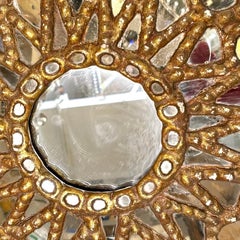 Antique Spanish Gilt Mirror