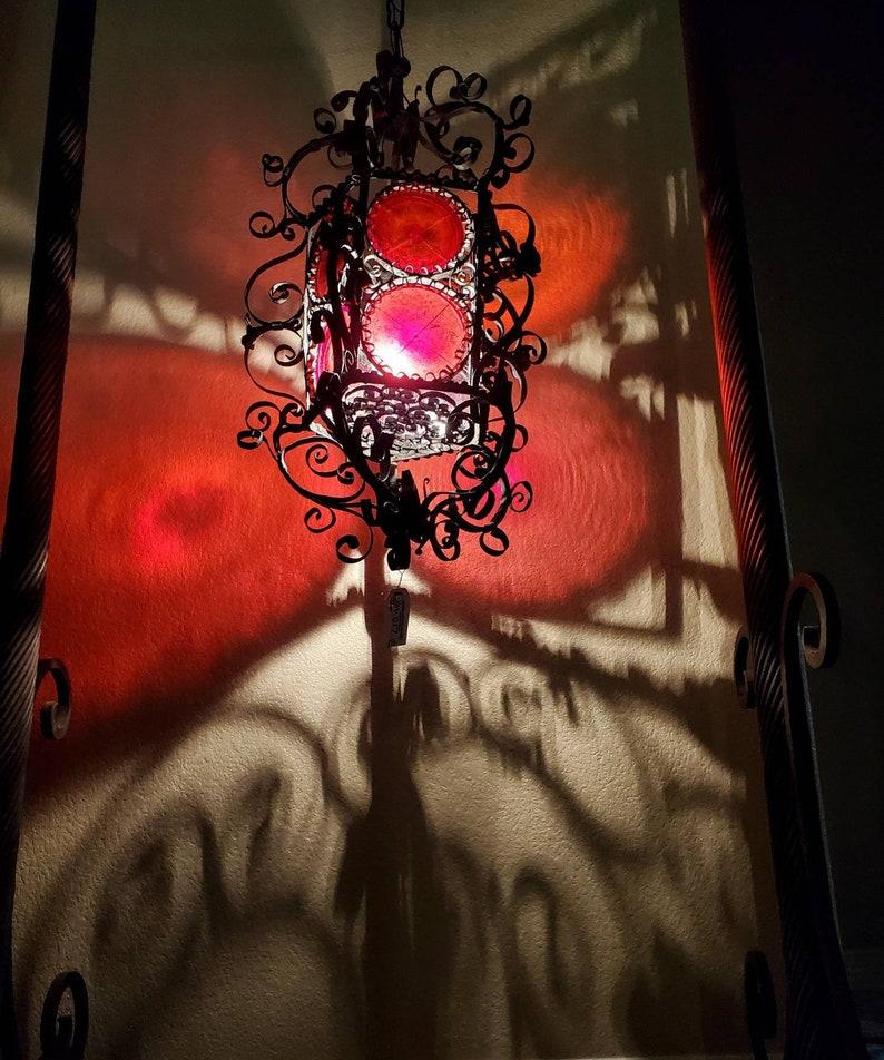 Antique Spanish Gothic Revival Lantern 2