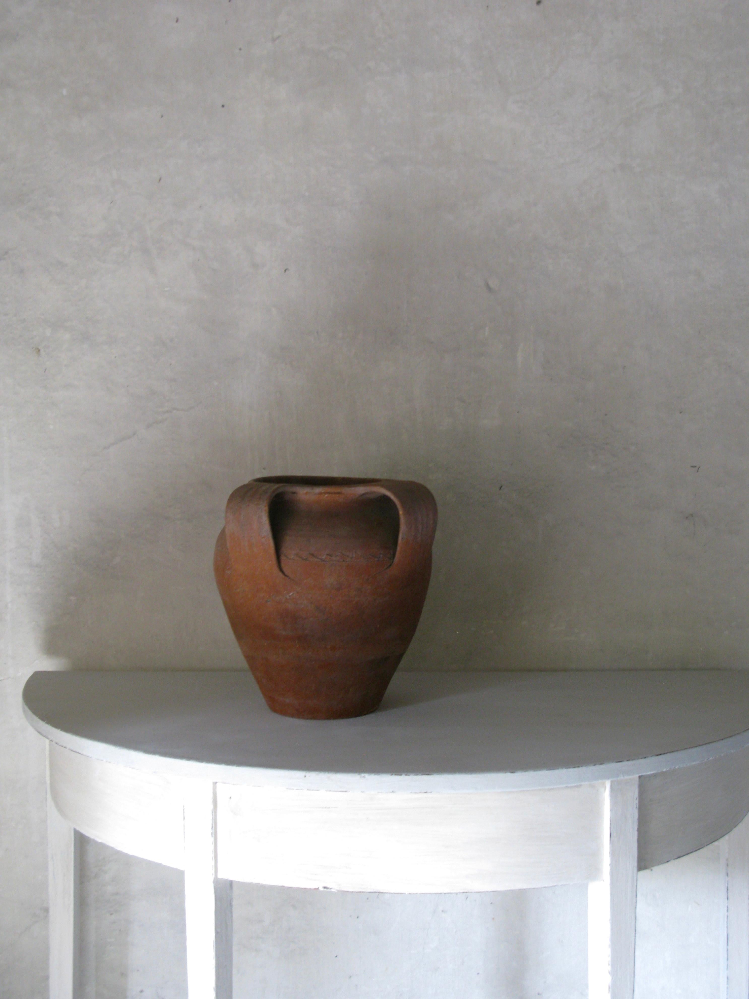 Spanish Jar, 19th Century Spain, Country Pot, Water Jar, Terracotta, Vase 3