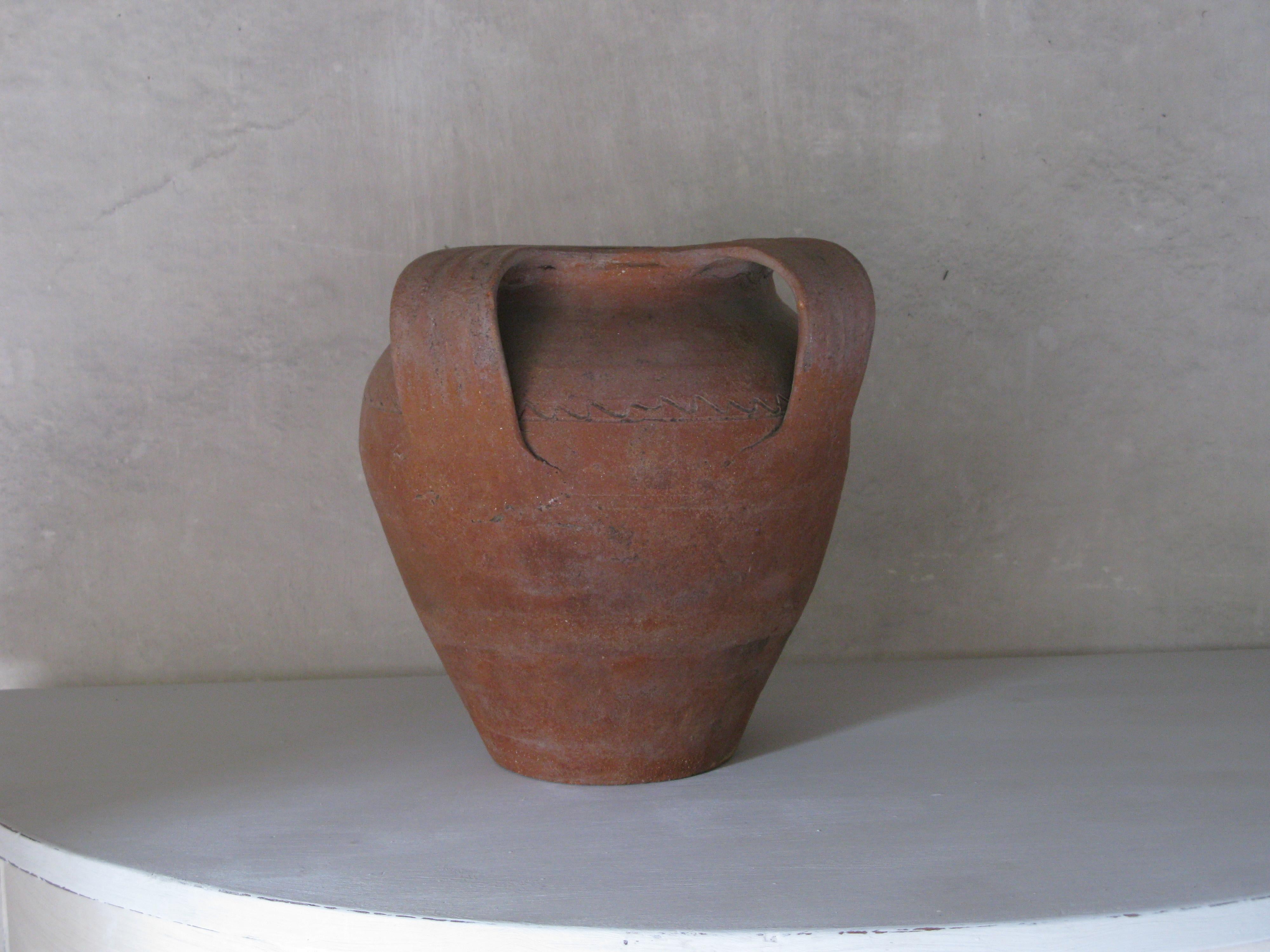 Spanish Jar, 19th Century Spain, Country Pot, Water Jar, Terracotta, Vase 4