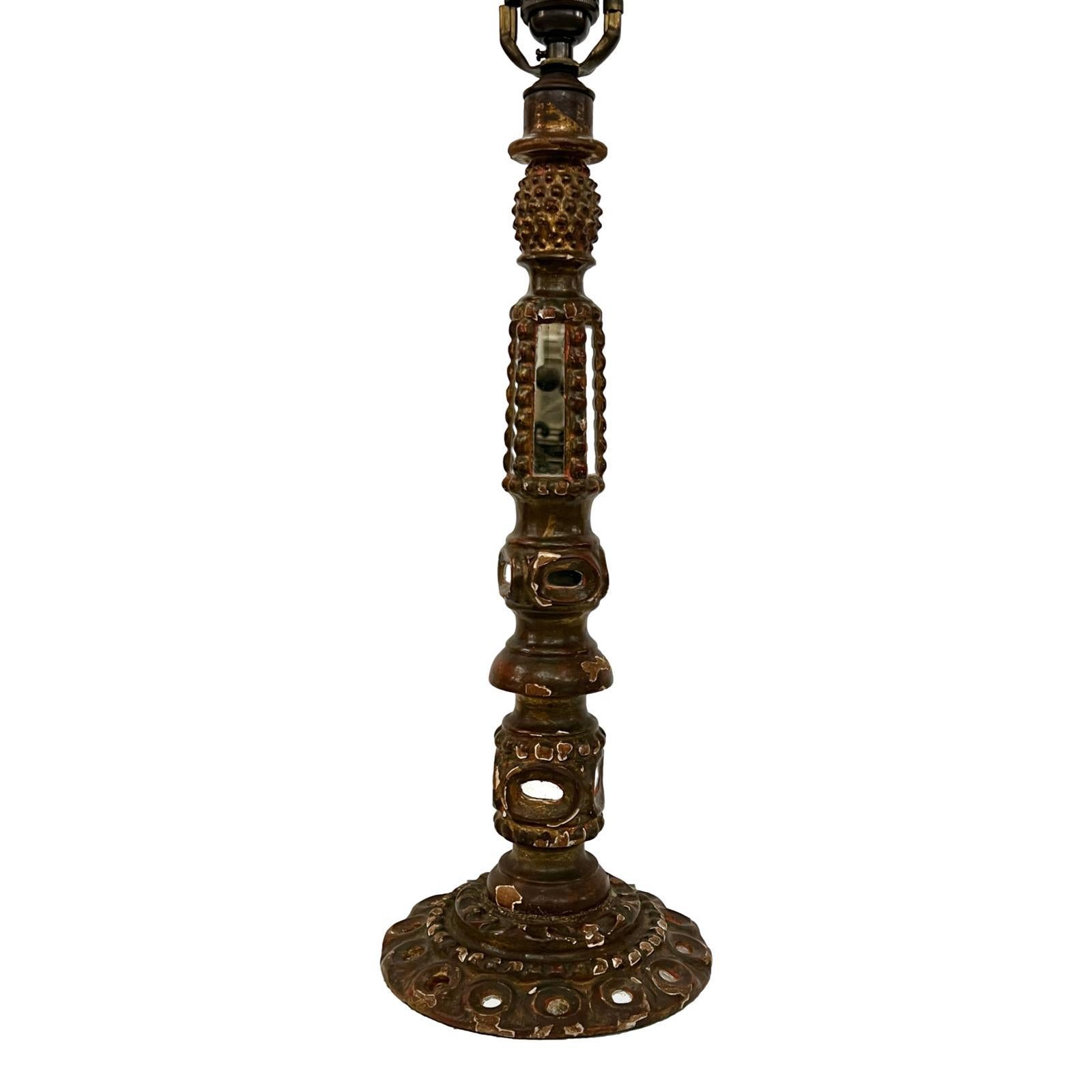 Early 20th Century Antique Spanish Lamp For Sale