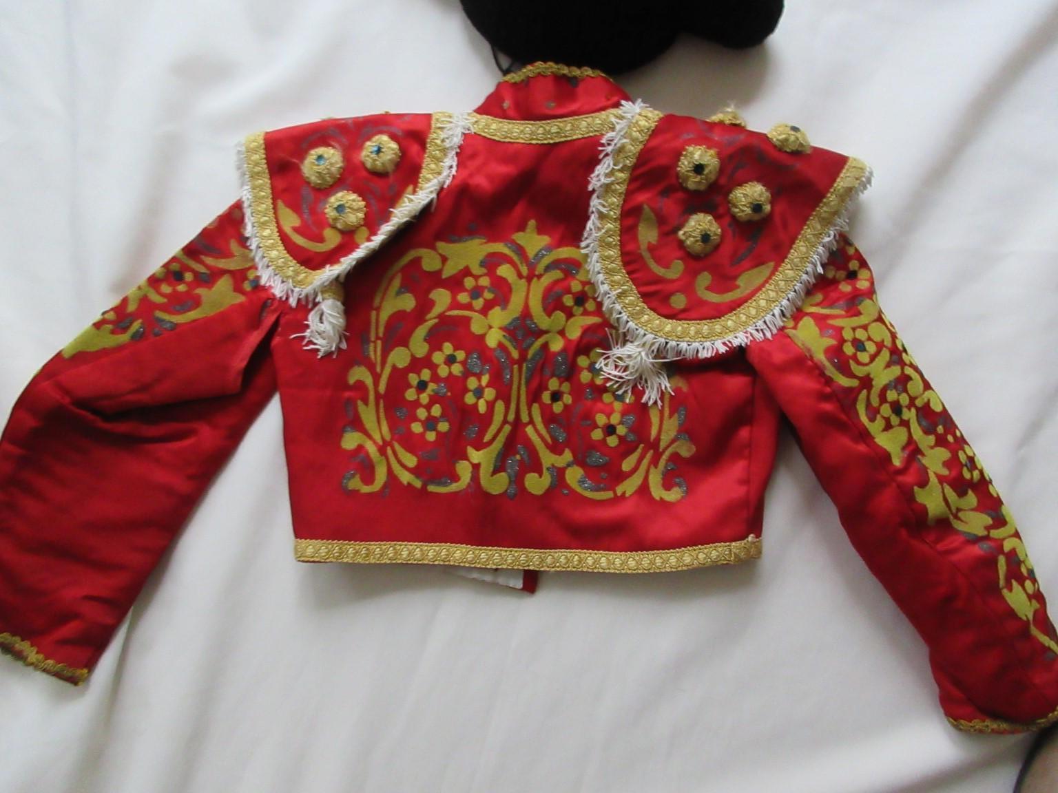 Antique Costume d'enfants Matador espagnol État moyen - En vente à Amsterdam, NL