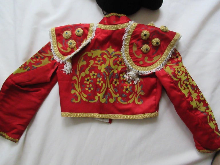 Antique Spanish Matador Costume Children For Sale at 1stDibs