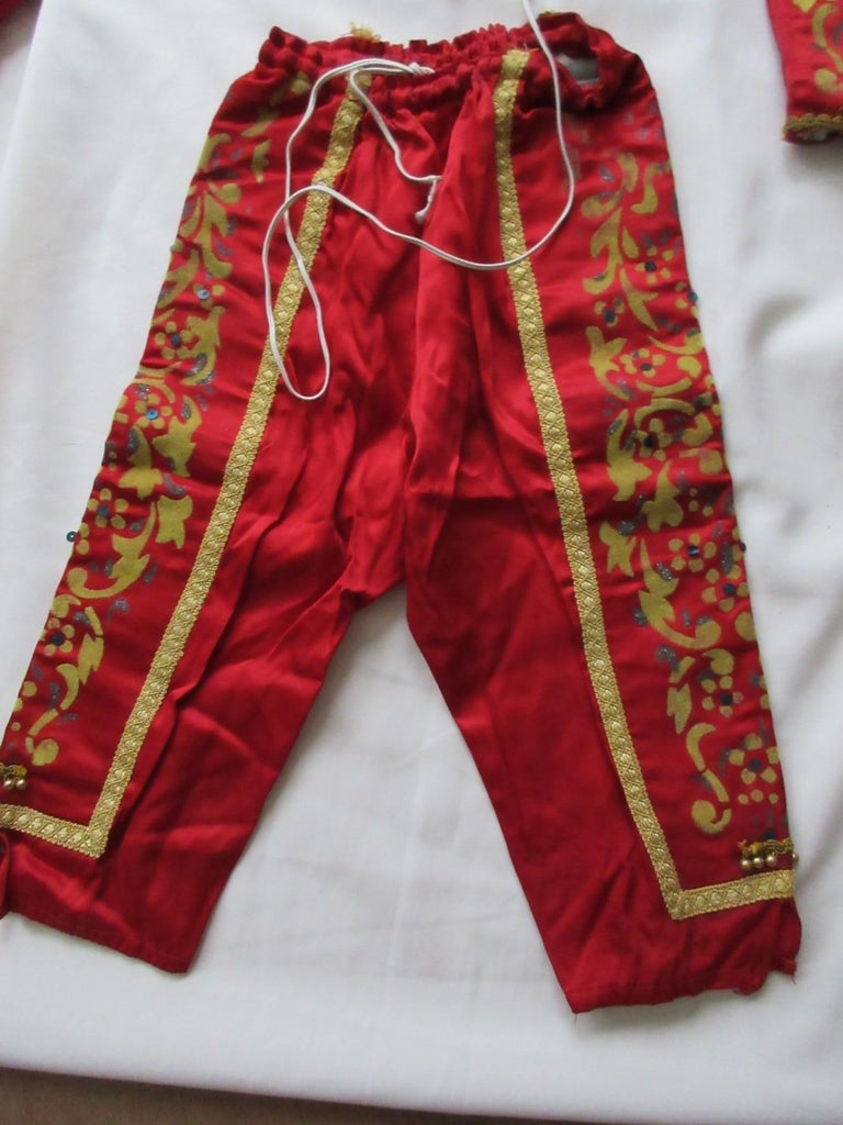 Antique Spanish Matador Costume Children For Sale at 1stDibs
