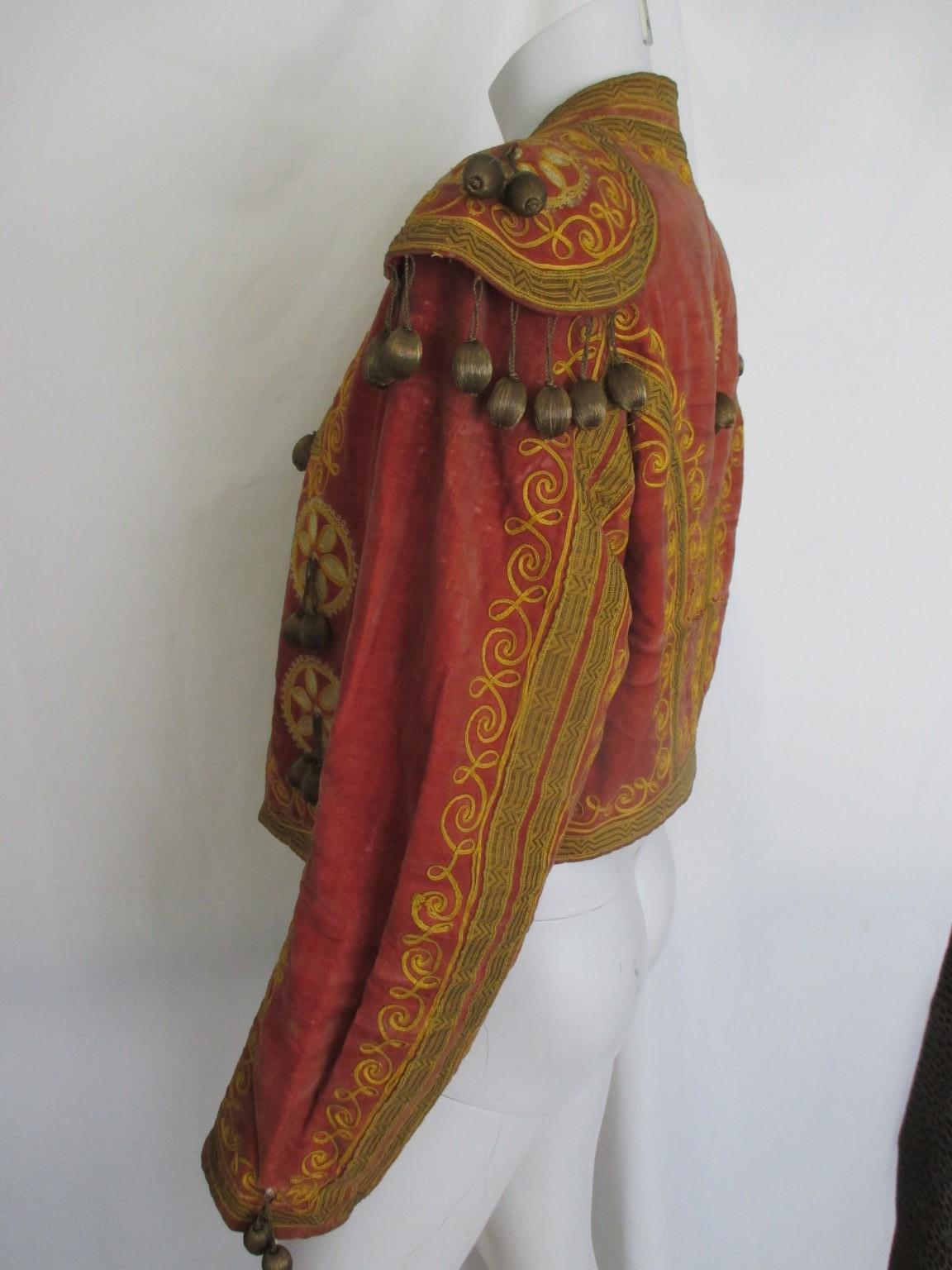 Women's or Men's Antique Spanish Matador Jacket