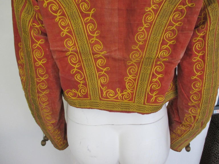 Antique Spanish Matador Jacket For Sale at 1stDibs