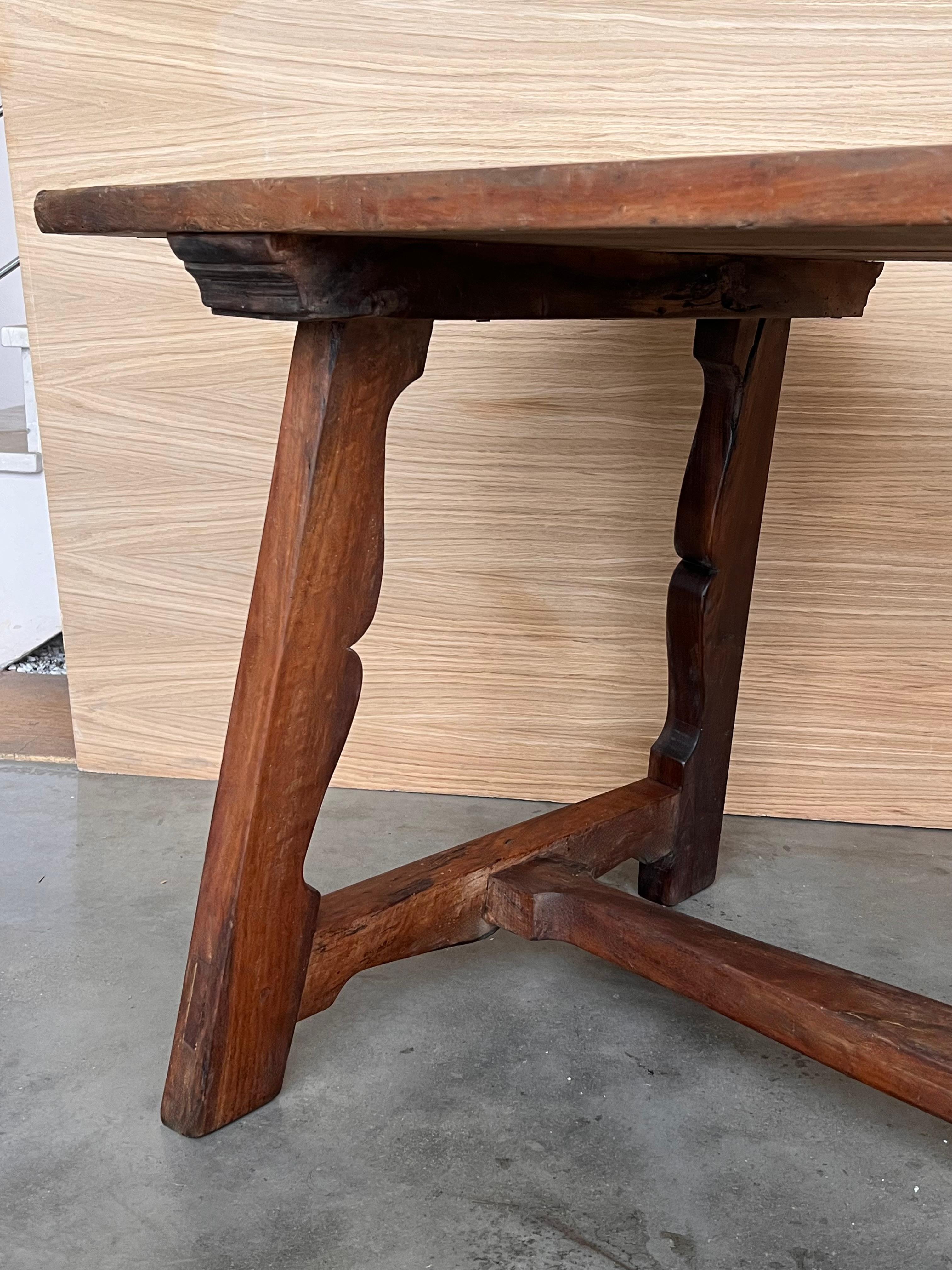 Antico tavolo da lavoro spagnolo in Oak, 1800 in vendita 3