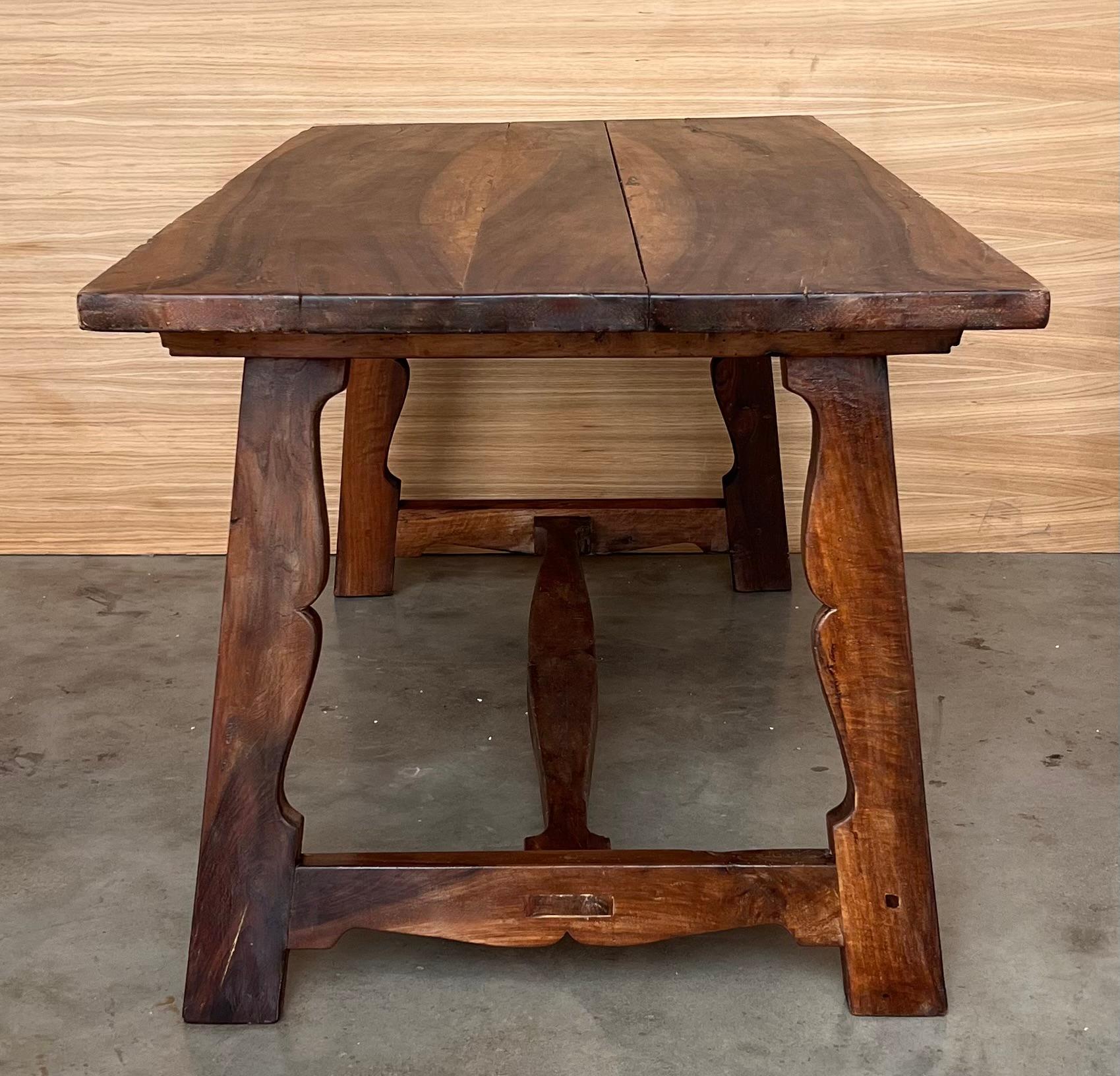 Antico tavolo da lavoro spagnolo in Oak, 1800 in vendita 2