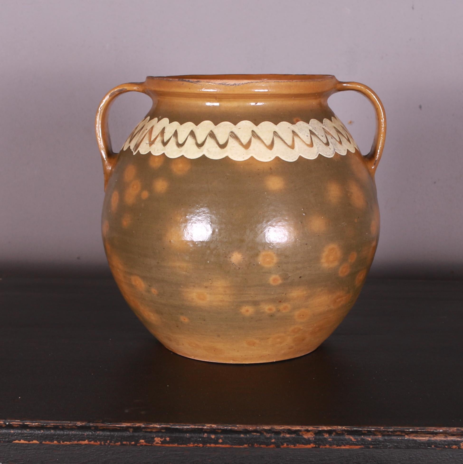 19th Century Antique Spanish Pot For Sale