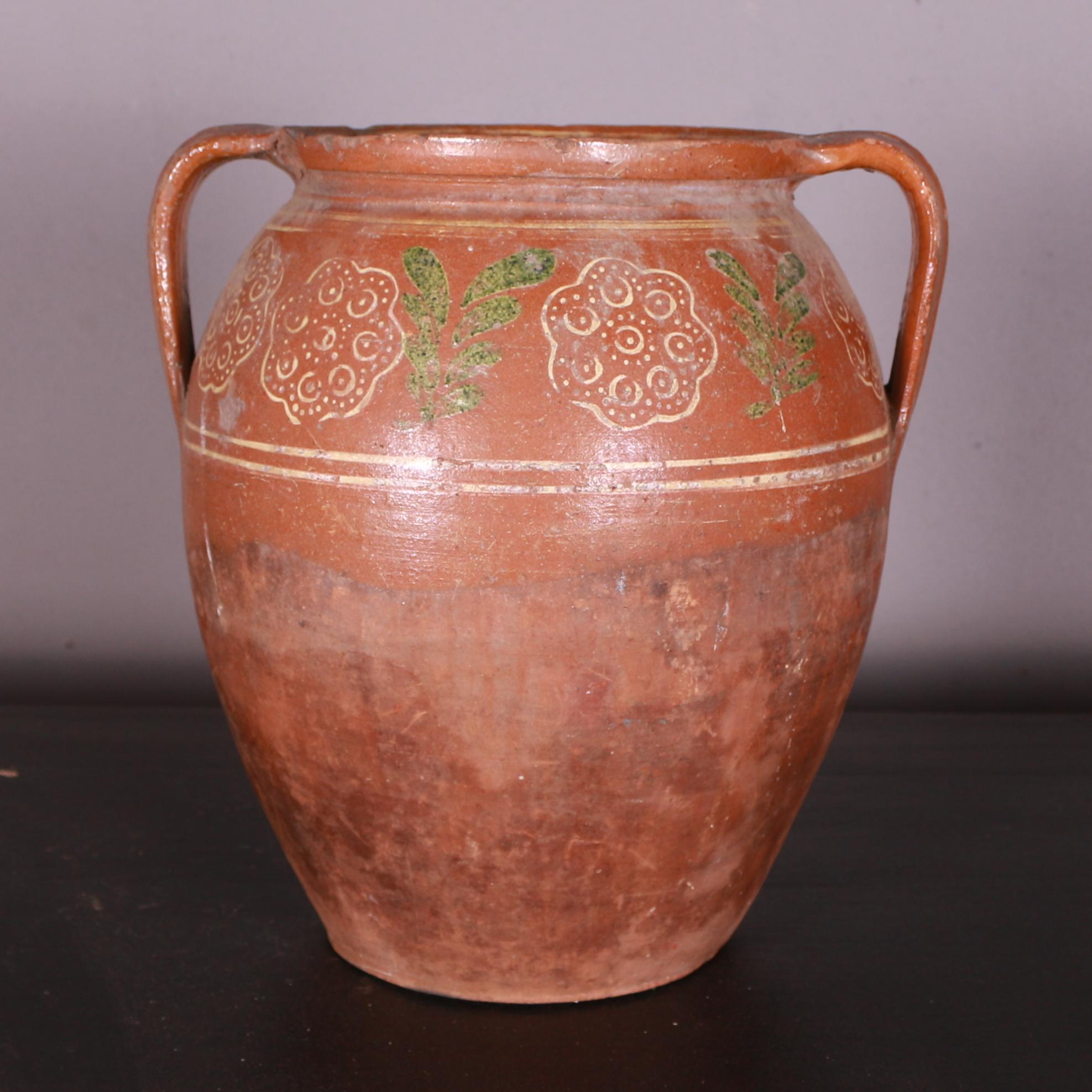 19th Century Antique Spanish Pot