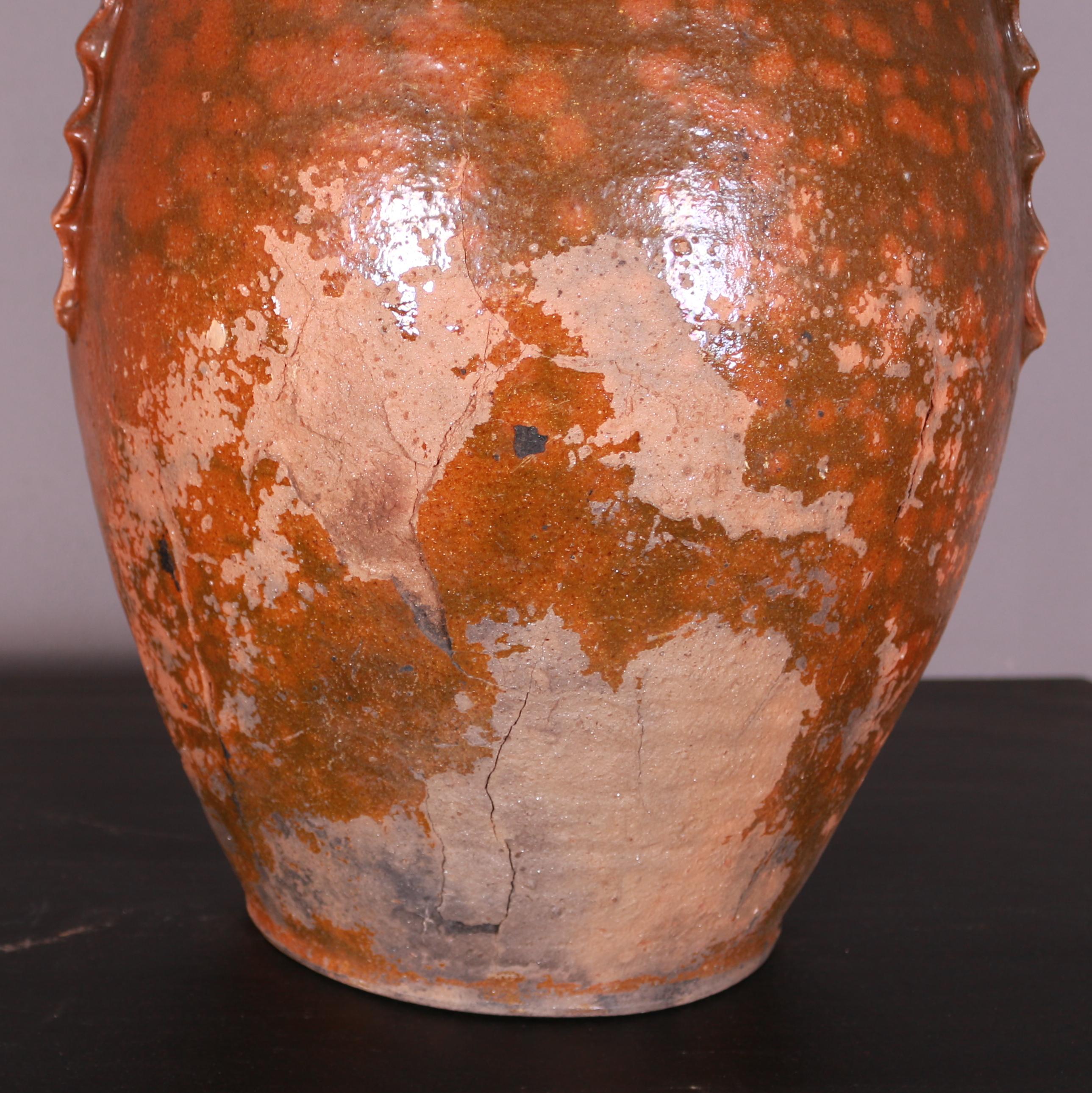 Ceramic Antique Spanish Pot For Sale