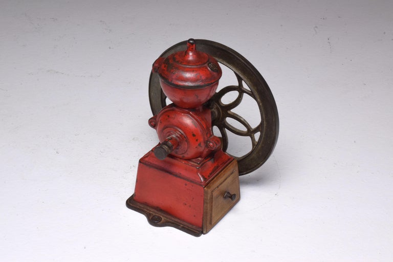 Antique Spanish Red Coffee Grinder at 1stDibs coffee grinder in spanish