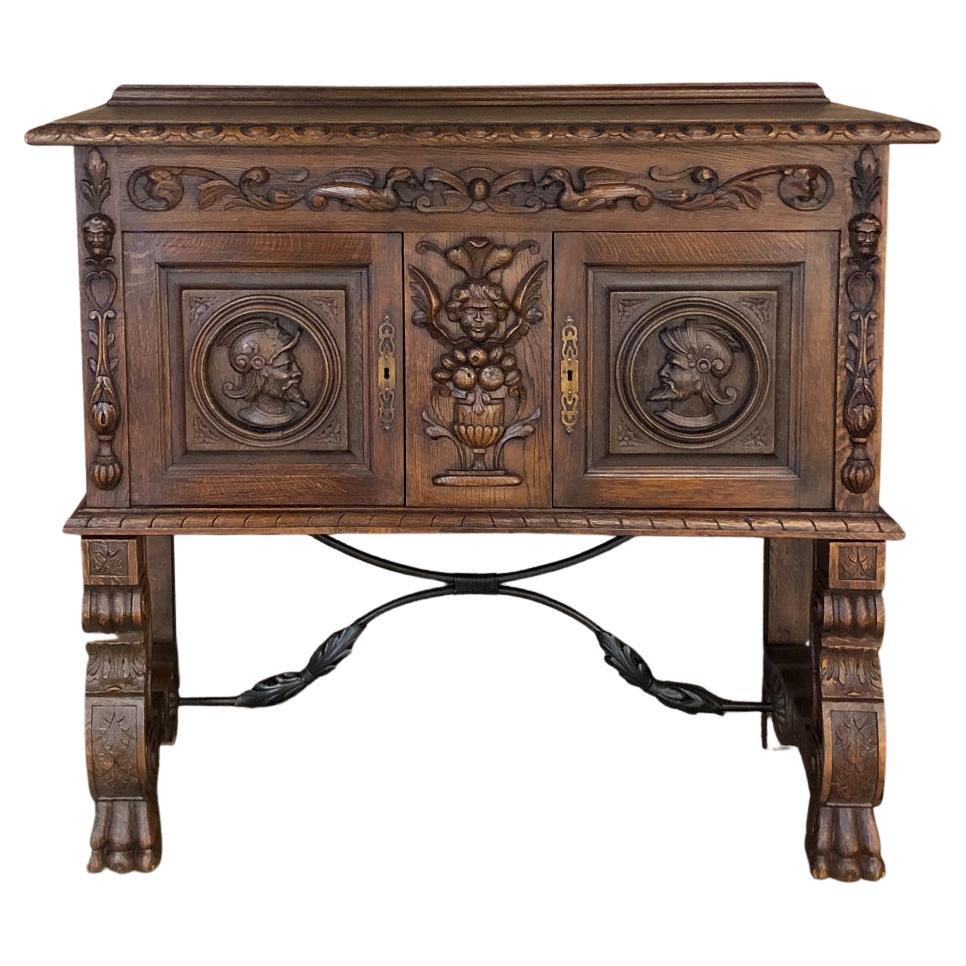 Antique French Zinc Bar For Sale at 1stDibs