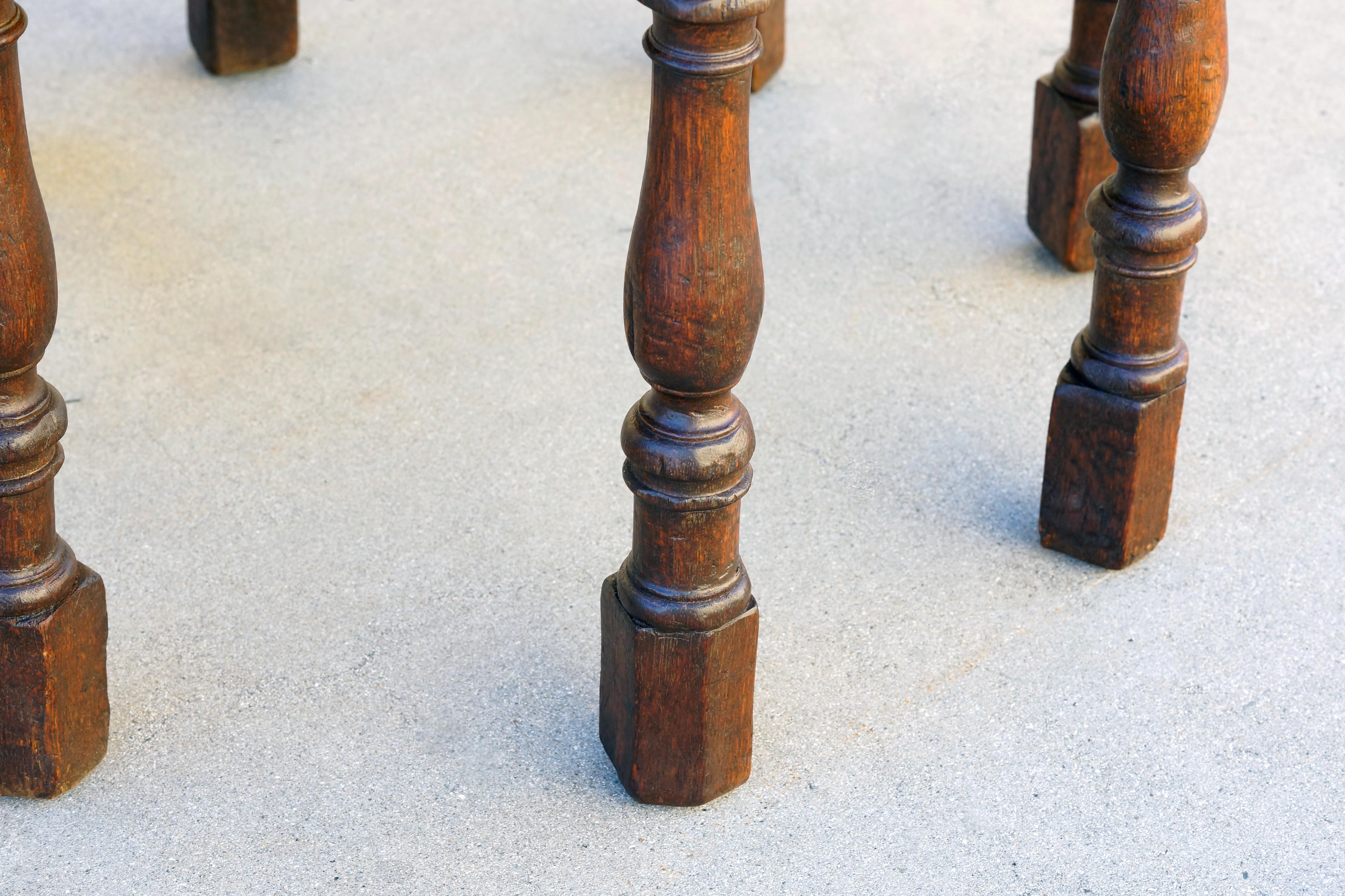 Antique Spanish Revival Side Table by Marshall Laird, Los Angeles, 1920s, Rare In Good Condition In Alhambra, CA