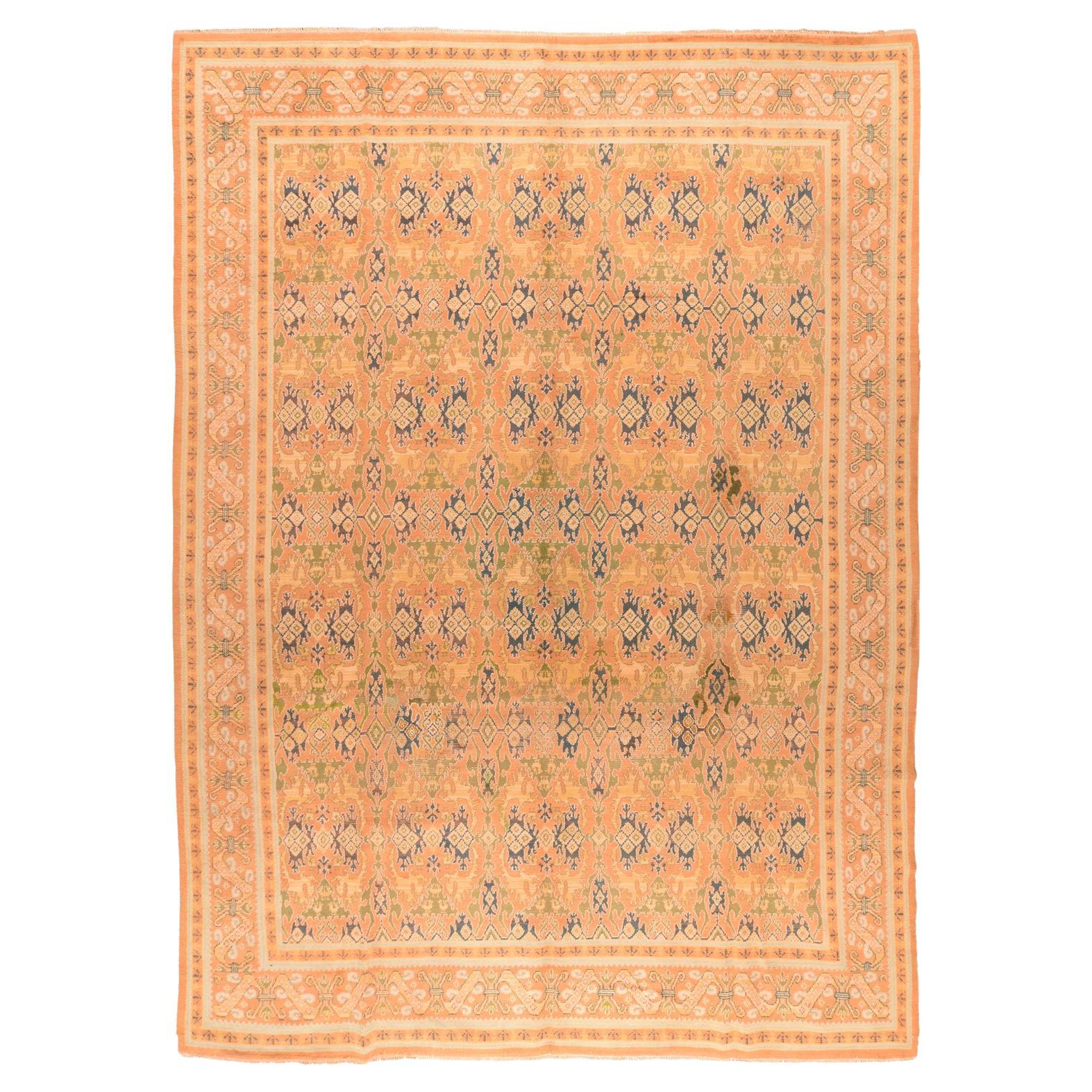 Antique Spanish Rug For Sale