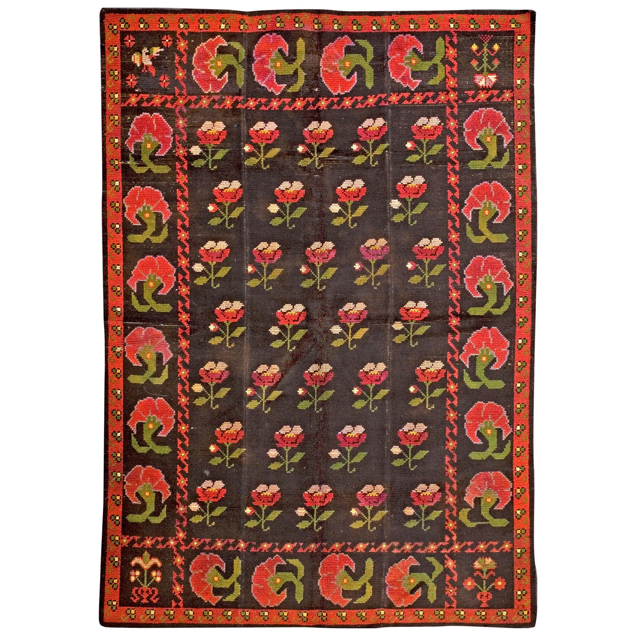 Antique Spanish Rug at 1stDibs