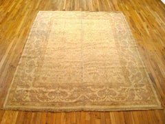 Antique Spanish Rug, in Room Size, W/ Diamond Design