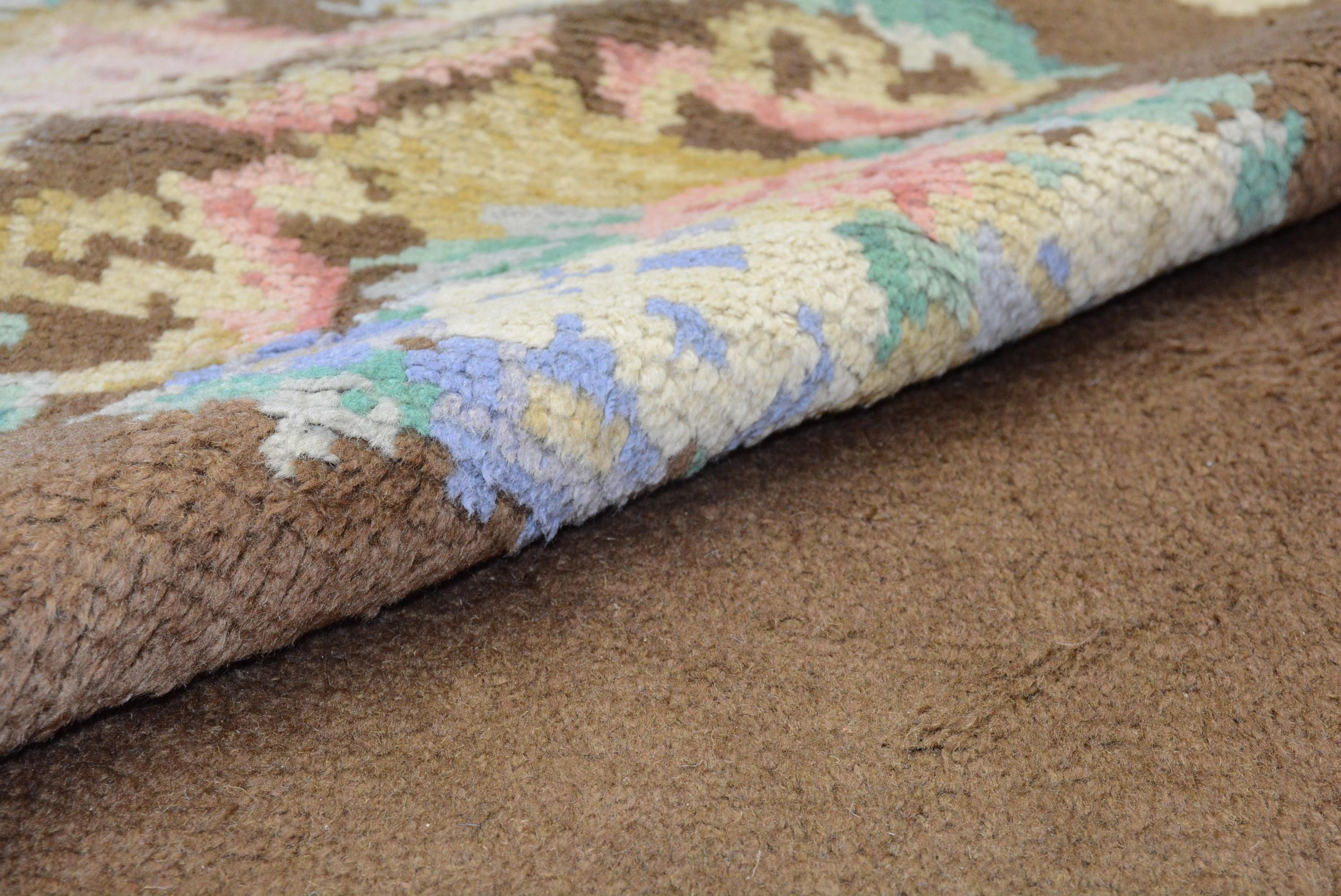 Antique Spanish Savonnerie Carpet For Sale 2