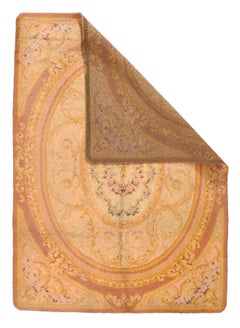 Tappeto antico spagnolo Savonnerie 5'8'' x 7'7''