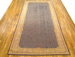 Antique Spanish Savonnerie Rug, in Gallery Size, W/ Repeating Design