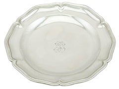 Antique Spanish Silver Plates circa 1810