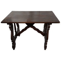 Antique Spanish Small Size Table, 18th-19th Century