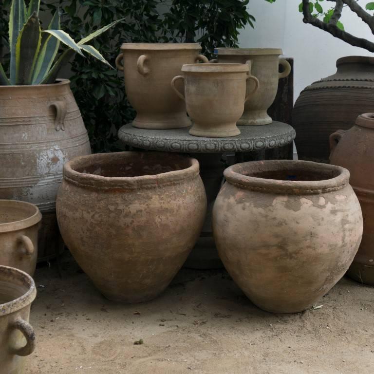 Antique Spanish Terracotta Urns For Sale 6