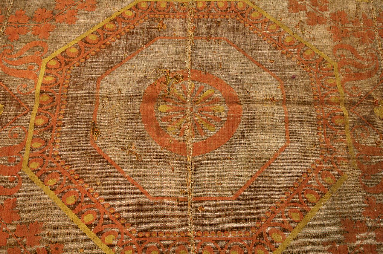 Spanish Colonial Antique Spanish Textile Alcaraz, 19th Century For Sale