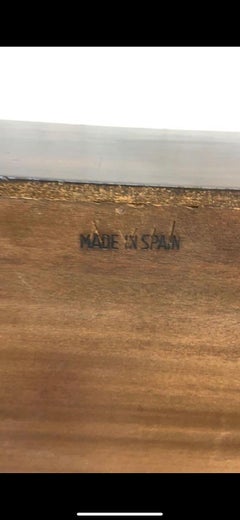 Antique Spanish Walnut Burl and Rosewood Claw Foot Drop Front Secretary Desk
