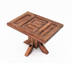 Spanish Rustic Coffee Table / Side Table, 1940s