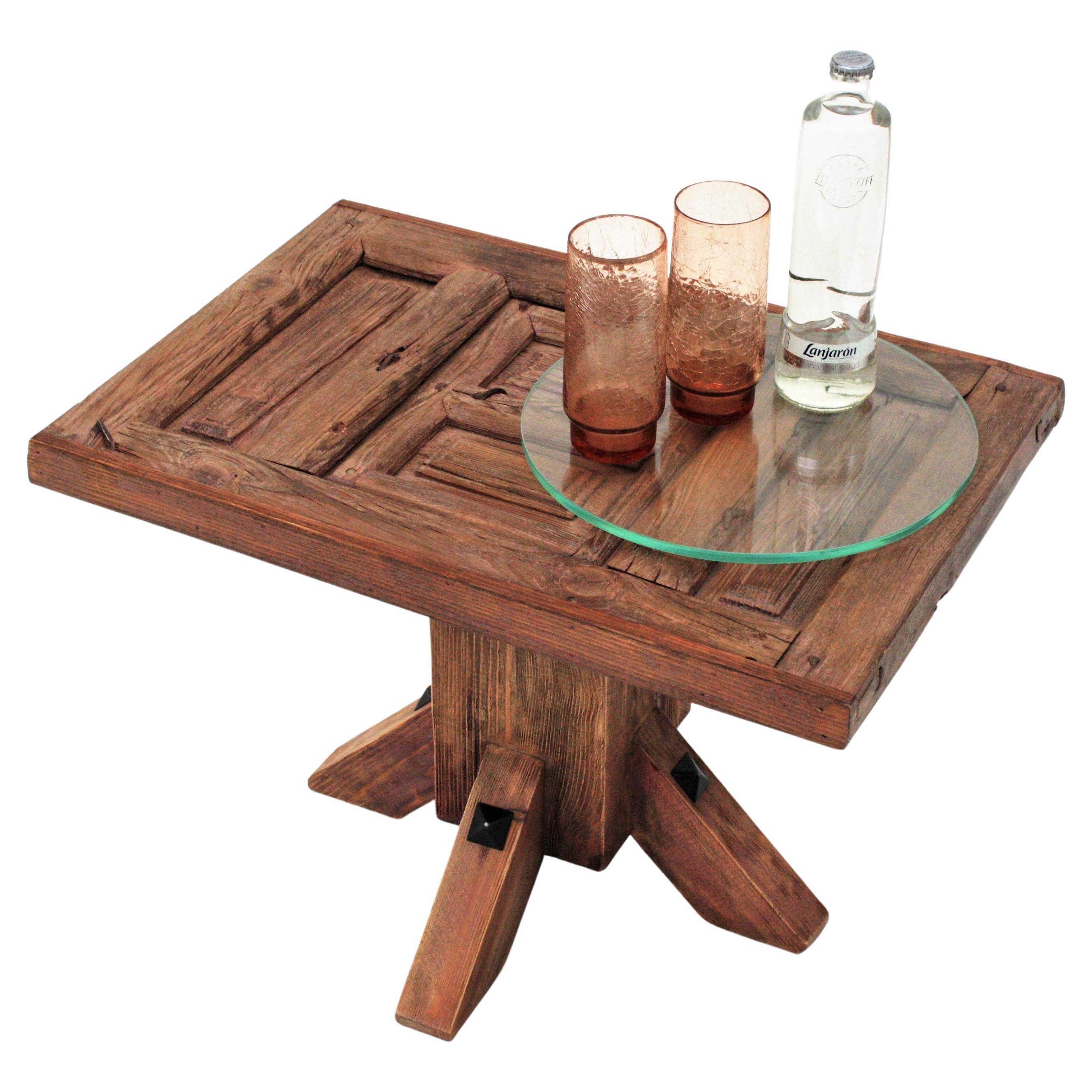 Table basse / table d'appoint rustique espagnole ancienne